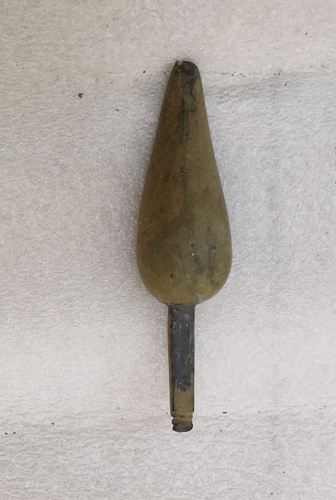 明铜火铳药匙2